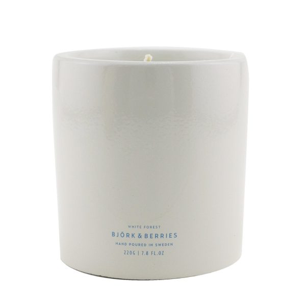 Bjork & Berries Scented Candle - White Forest  220g 7.8oz Hot on Sale