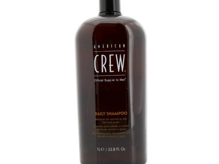 American Crew Men Daily Shampoo (For Normal to Oily Hair and Scalp)  1000ml 33.8oz For Sale