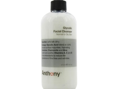 Anthony Logistics For Men Glycolic Facial Cleanser  473ml 16oz Discount