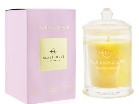 Glasshouse Triple Scented Soy Candle - A Tahaa Affair (Vanilla Caramel) For Sale