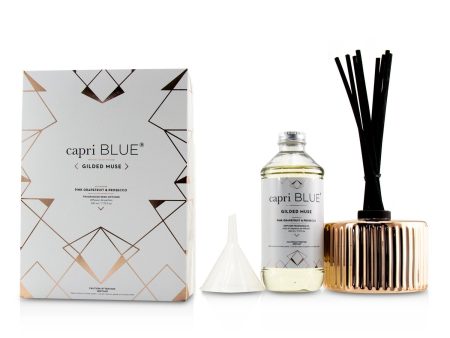 Capri Blue Gilded Muse Reed Diffuser - Pink Grapefruit & Prosecco  230ml 7.75oz Online