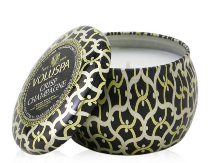 Voluspa Mini Tin Candle - Crisp Champagne  113g 4oz Online Hot Sale