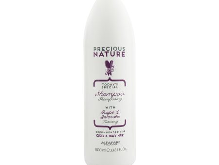 AlfaParf Precious Nature Today s Special Shampoo (For Curly & Wavy Hair)  1000ml 33.81oz Online Sale