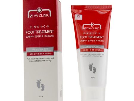 3W Clinic Enrich Foot Treatment  100ml 3.3oz Discount