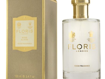 Floris Room Fragrance Spray - Rose & Oud  100ml 3.3oz For Sale