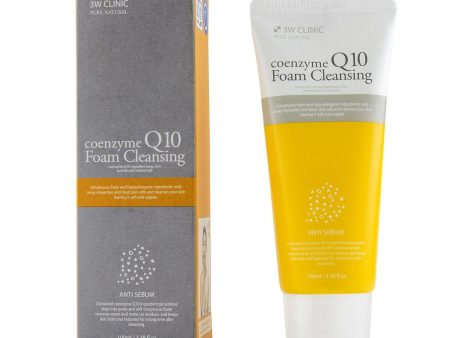 3W Clinic Coenzyme Q10 Foam Cleansing  100ml 3.38oz Cheap